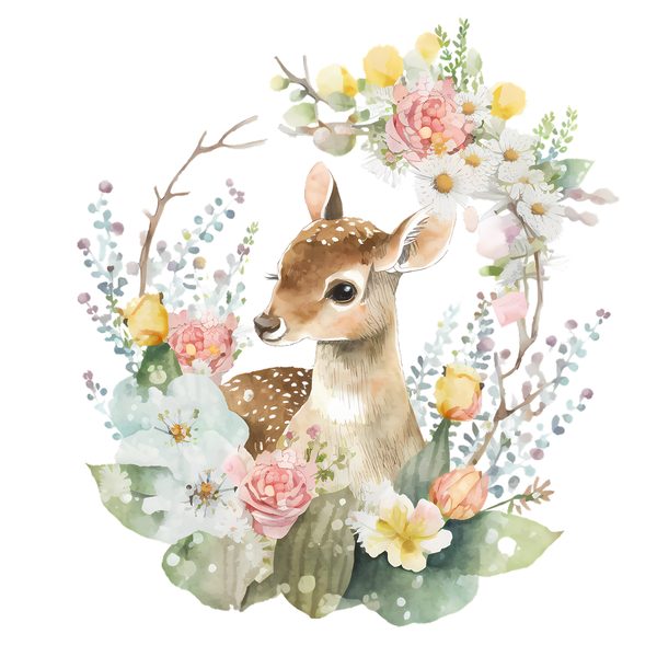 Cute Fawn Deer Clipart PNG - Commercial Use — image 5