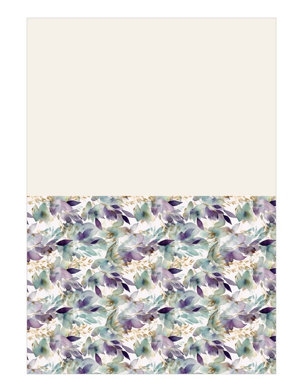 Purple Blooms Watercolor Digital Paper Kit: Printable Papers, Cards, Tags, Ephemera — image 18