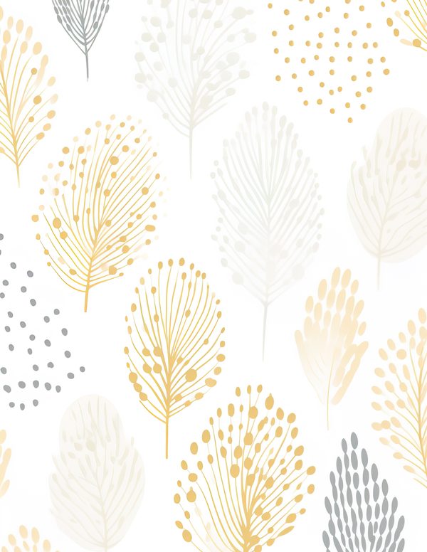 Minimalist Beige Wildflower Watercolor Digital Paper Kit: Printable Papers, Cards, Tags, Ephemera — image 7