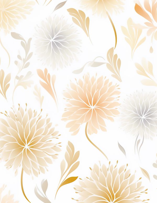 Minimalist Beige Wildflower Watercolor Digital Paper Kit: Printable Papers, Cards, Tags, Ephemera — image 8