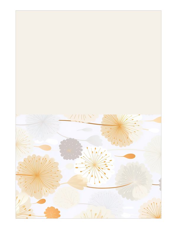 Minimalist Beige Wildflower Watercolor Digital Paper Kit: Printable Papers, Cards, Tags, Ephemera — image 15