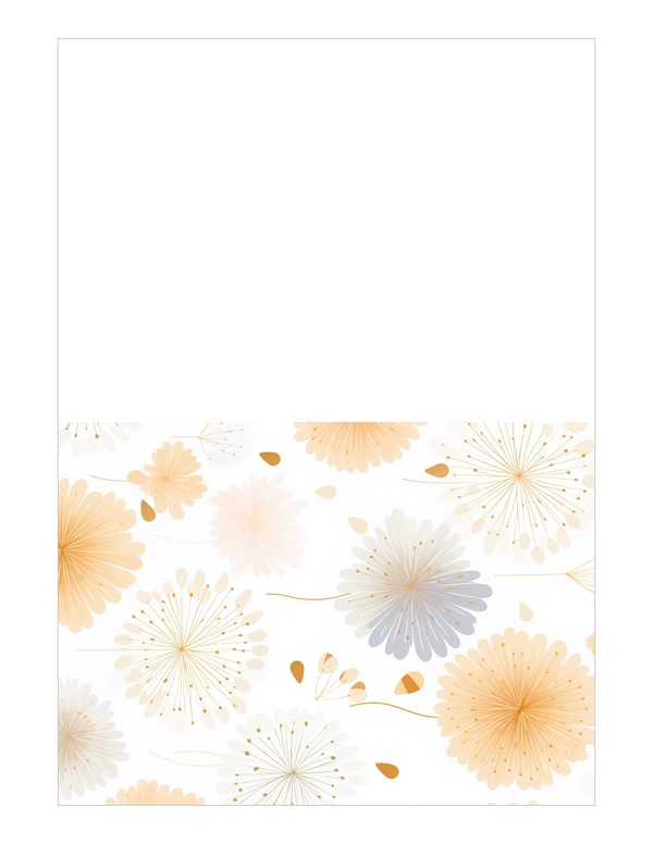 Minimalist Beige Wildflower Watercolor Digital Paper Kit: Printable Papers, Cards, Tags, Ephemera — image 18