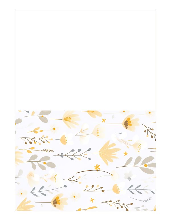 Minimalist Beige Wildflower Watercolor Digital Paper Kit: Printable Papers, Cards, Tags, Ephemera — image 22
