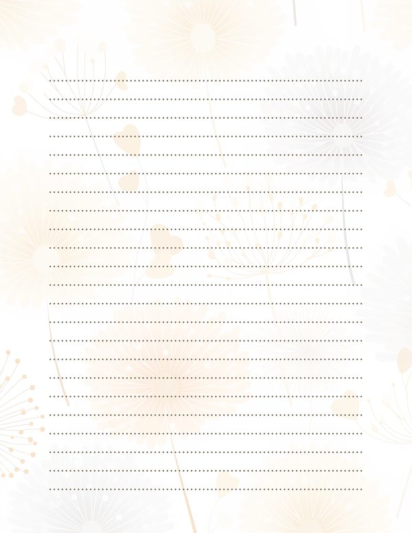 Minimalist Beige Wildflower Watercolor Digital Paper Kit: Printable Papers, Cards, Tags, Ephemera — image 34
