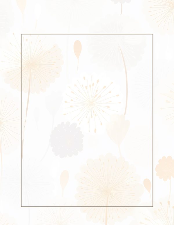 Minimalist Beige Wildflower Watercolor Digital Paper Kit: Printable Papers, Cards, Tags, Ephemera — image 35
