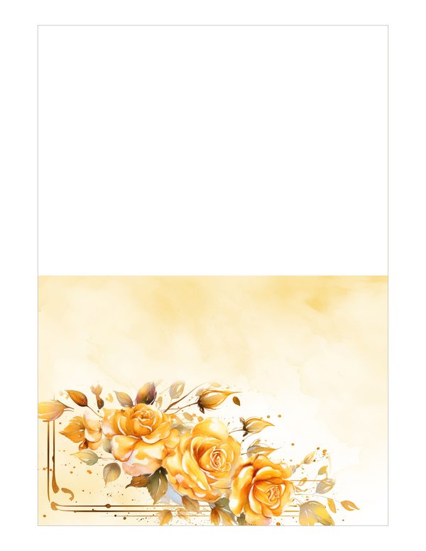 Autumn Garden Watercolor Digital Paper Kit: Printable Papers, Cards, Tags, Ephemera — image 16