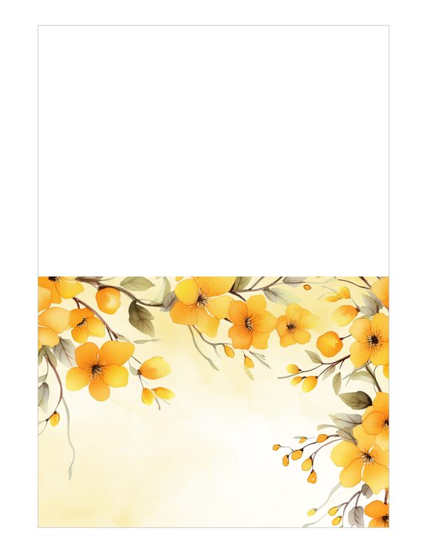 Autumn Garden Watercolor Digital Paper Kit: Printable Papers, Cards, Tags, Ephemera — image 17