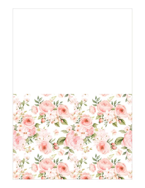 Pink Roses Pastel Watercolor Digital Paper Kit: Printable Papers, Cards, Tags, Ephemera — image 20