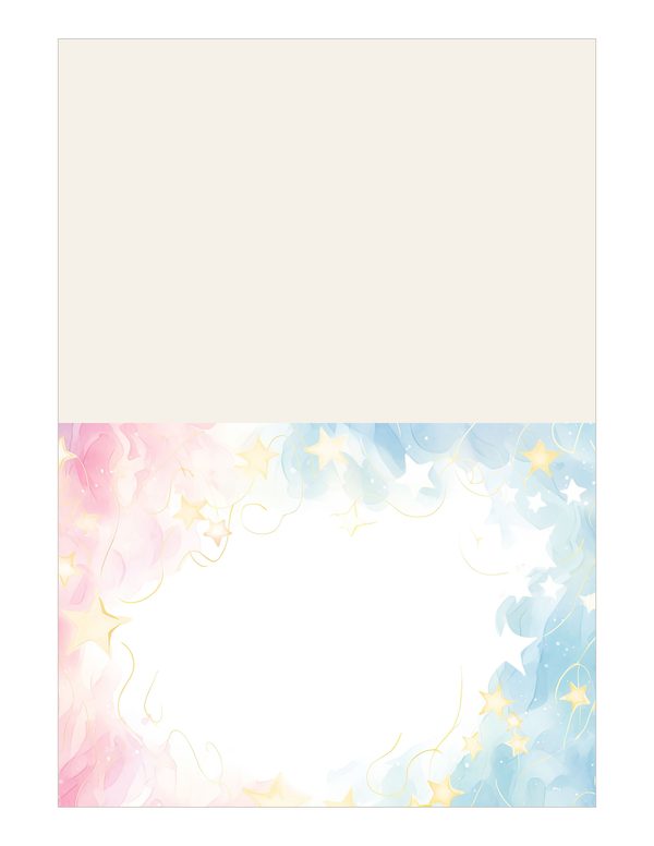 Watercolor Pastel Swirl Stars Background: Scrapbook Background Pages, (10 JPGs, Digital Download, Commercial Use) — image 17