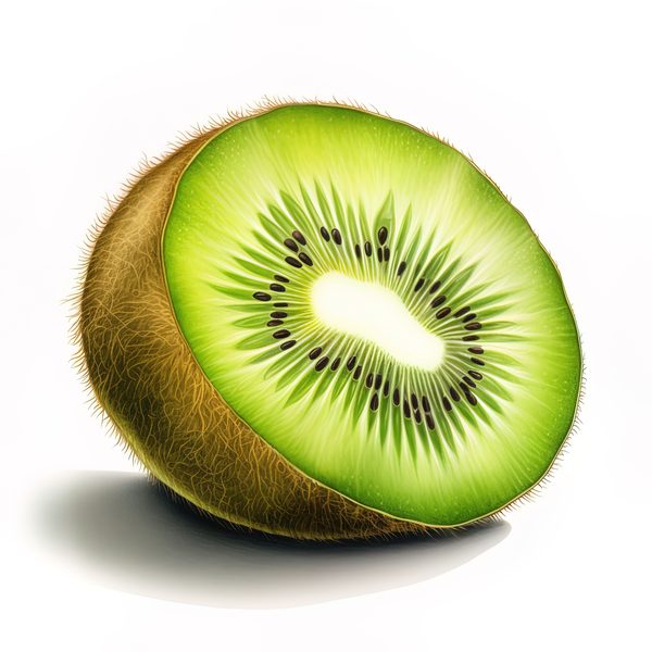 Kiwi Drink Watercolor Clipart: Tropical Fruit Illustrations (PNG, JPG) — image 10