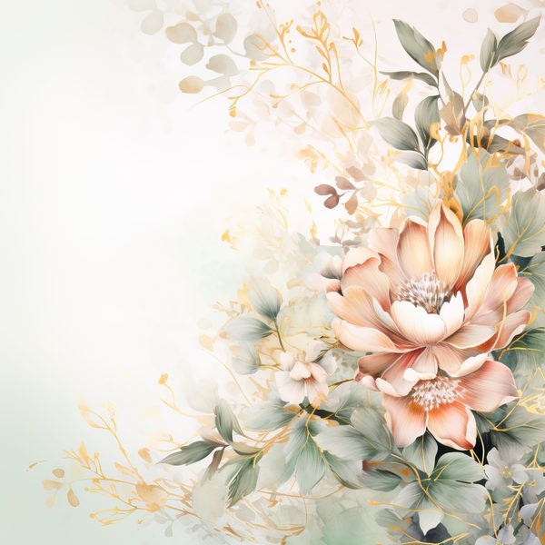 Dream Blush Floral Digital Paper: Watercolor Flower Graphics (JPG, 300 DPI) — image 8