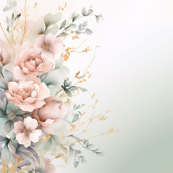 Dream Blush Floral Digital Paper: Watercolor Flower Graphics (JPG, 300 DPI) — image 10