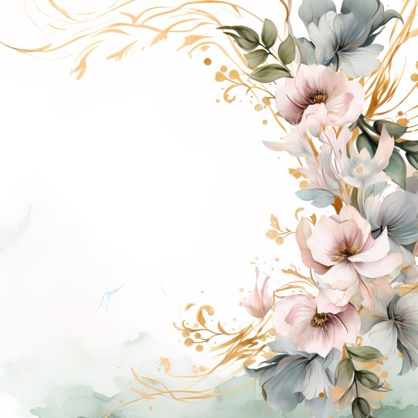Dream Blush Floral Digital Paper: Watercolor Flower Graphics (JPG, 300 DPI) — image 16