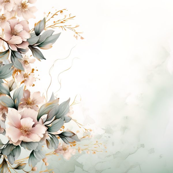 Dream Blush Floral Digital Paper: Watercolor Flower Graphics (JPG, 300 DPI) — image 17
