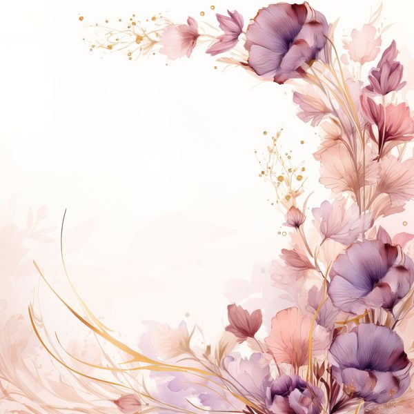 Terracotta Blooms Digital Paper: Watercolor Floral Graphics (300 DPI JPG) — image 11