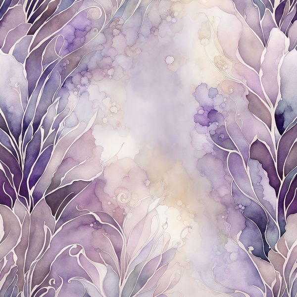 Lilac Lullaby Floral Digital Paper Set: Watercolor Backgrounds (10 JPGs) — image 4