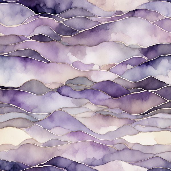 Lilac Lullaby Floral Digital Paper Set: Watercolor Backgrounds (10 JPGs) — image 8