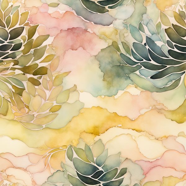 Sunlit Blush Floral Watercolor Digital Paper Set (10 JPGs) — image 5