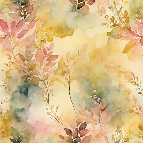 Sunlit Blush Floral Watercolor Digital Paper Set (10 JPGs) — image 12