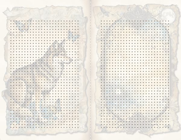 Wolves and Fairies Watercolor Digital Paper Kit: Printable Papers, Cards, Tags, Ephemera — image 34