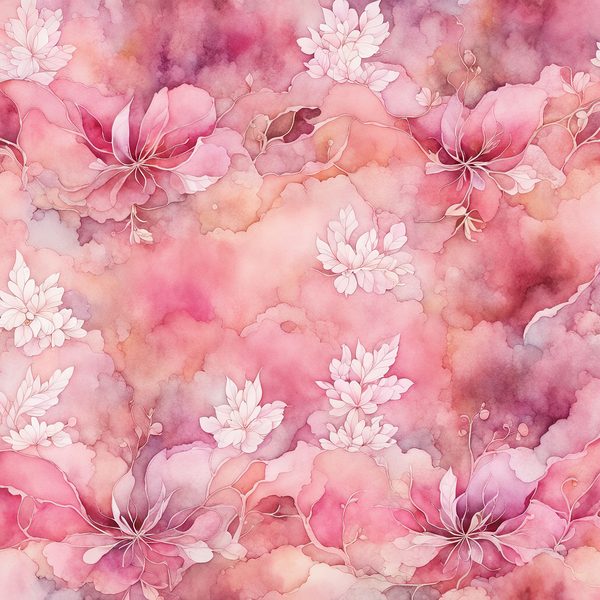 Bohemian Blush Floral Watercolor Paper Set (10 JPGs) Commercial Use — image 11