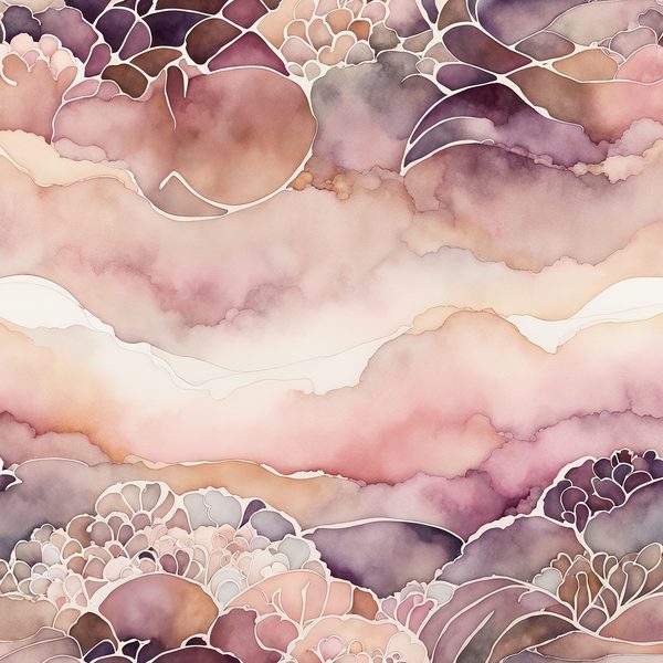 Blush Floral Watercolor Paper: Creamy Beige Art Backgrounds (10 JPGs) — image 8