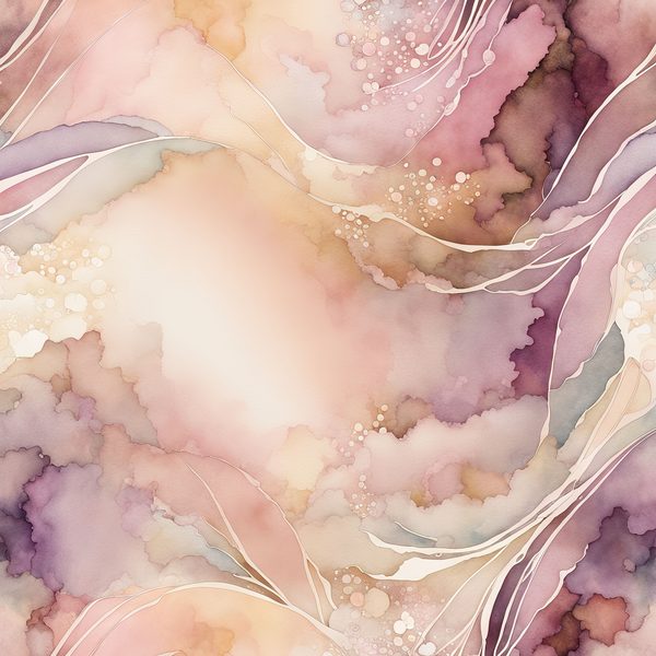 Blush Floral Watercolor Paper: Creamy Beige Art Backgrounds (10 JPGs) — image 9