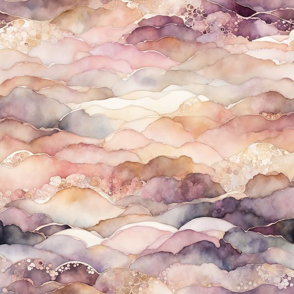 Blush Floral Watercolor Paper: Creamy Beige Art Backgrounds (10 JPGs) — image 12