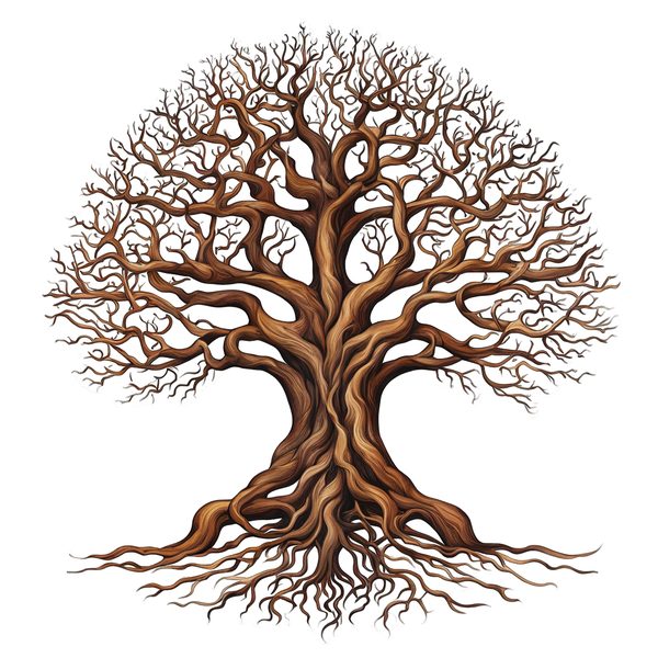 10 Yggdrasil Tree of Life PNG Clipart : Bare Trees, Deep Roots (Commercial Use) — image 4