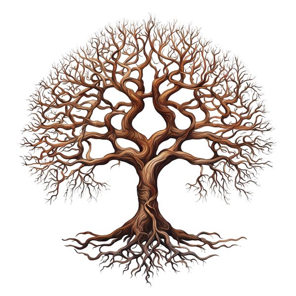 10 Yggdrasil Tree of Life PNG Clipart : Bare Trees, Deep Roots (Commercial Use) — image 12