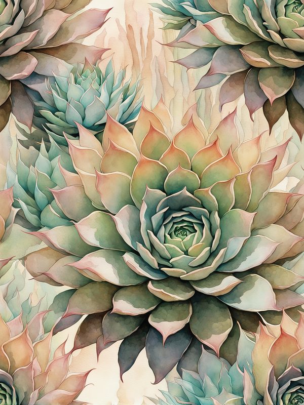 Watercolor Cactus Paper Pack: Desert Plant Prints (10 JPGs) (Digital Download) — image 12