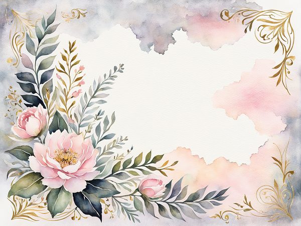 Baby Pink Floral Watercolor Digital Paper Pack (10 JPGs) — image 6