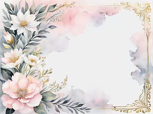 Baby Pink Floral Watercolor Digital Paper Pack (10 JPGs) — image 7