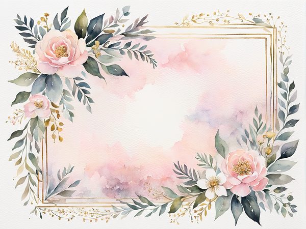 Baby Pink Floral Watercolor Digital Paper Pack (10 JPGs) — image 8