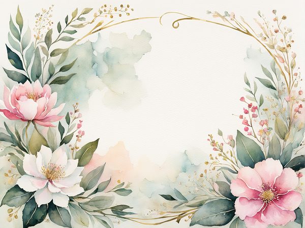 Watercolor Floral Digital Paper Pack: Sage Green & Pink (10 JPGs) — image 4