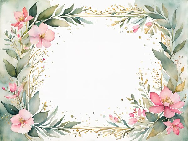 Watercolor Floral Digital Paper Pack: Sage Green & Pink (10 JPGs) — image 8