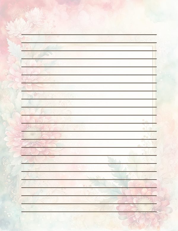Red and Green Floral Watercolor Digital Paper Kit: Printable Papers, Cards, Tags, Ephemera — image 31