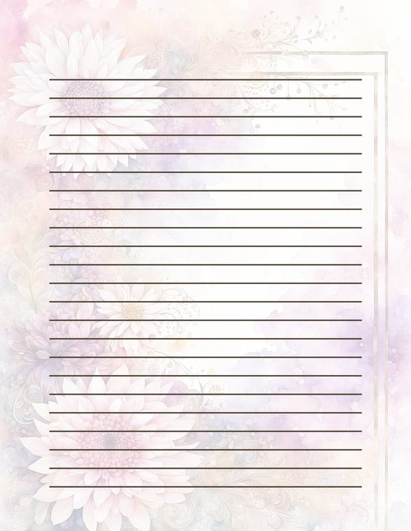 Blush Floral Frame Watercolor Digital Paper Kit: Printable Papers, Cards, Tags, Ephemera — image 32