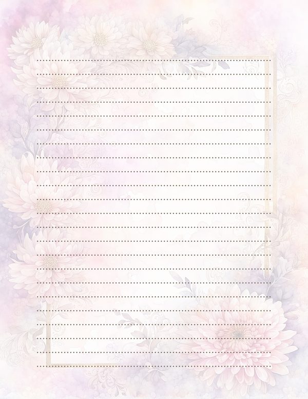 Blush Floral Frame Watercolor Digital Paper Kit: Printable Papers, Cards, Tags, Ephemera — image 33