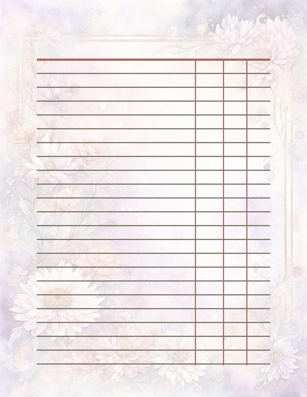 Blush Floral Frame Watercolor Digital Paper Kit: Printable Papers, Cards, Tags, Ephemera — image 36