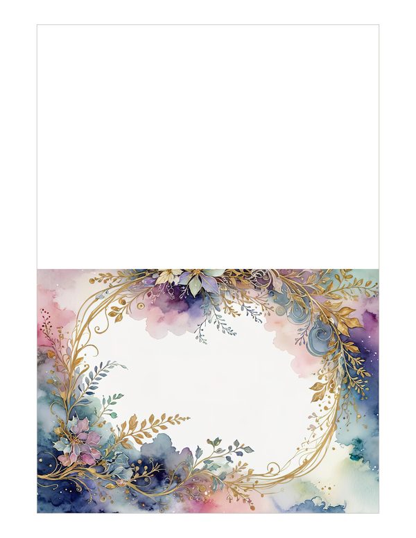 Christmas Ornament Border Watercolor Digital Paper Kit: Printable Papers, Cards, Tags, Ephemera — image 20