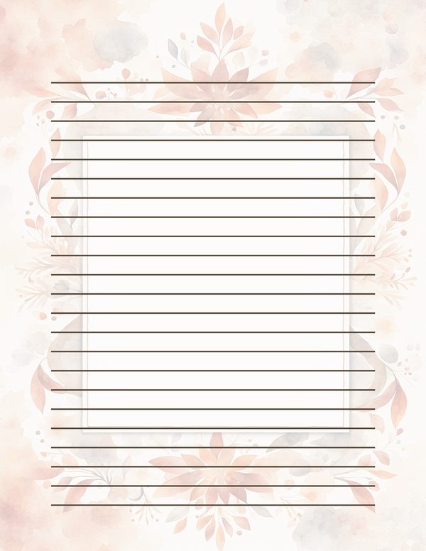 Warm Earth Floral Watercolor Digital Paper Kit: Printable Papers, Cards, Tags, Ephemera — image 33