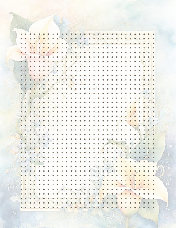 Lily Garden Watercolor Digital Paper Kit: Printable Papers, Cards, Tags, Ephemera - Commercial Use — image 35