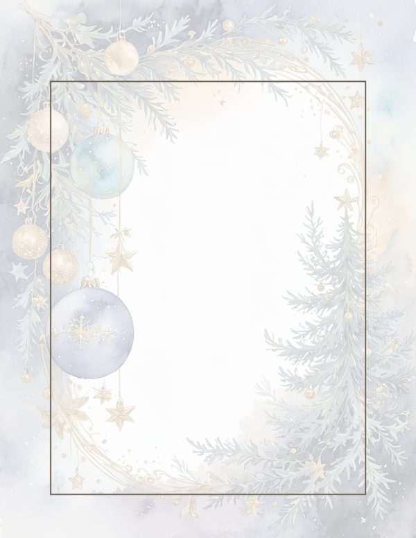 Christmas Pinecones Watercolor Digital Paper Kit: Printable Papers, Cards, Tags, Ephemera — image 34