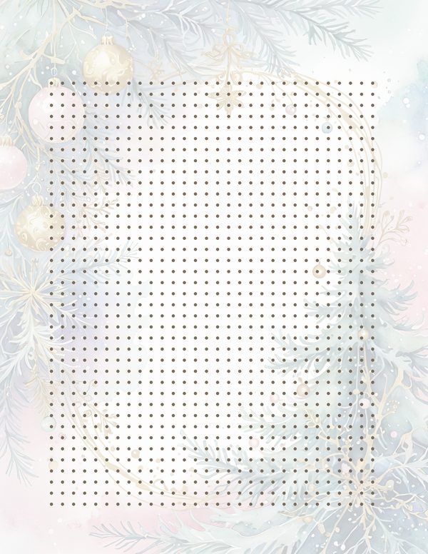 Christmas Pinecones Watercolor Digital Paper Kit: Printable Papers, Cards, Tags, Ephemera — image 35