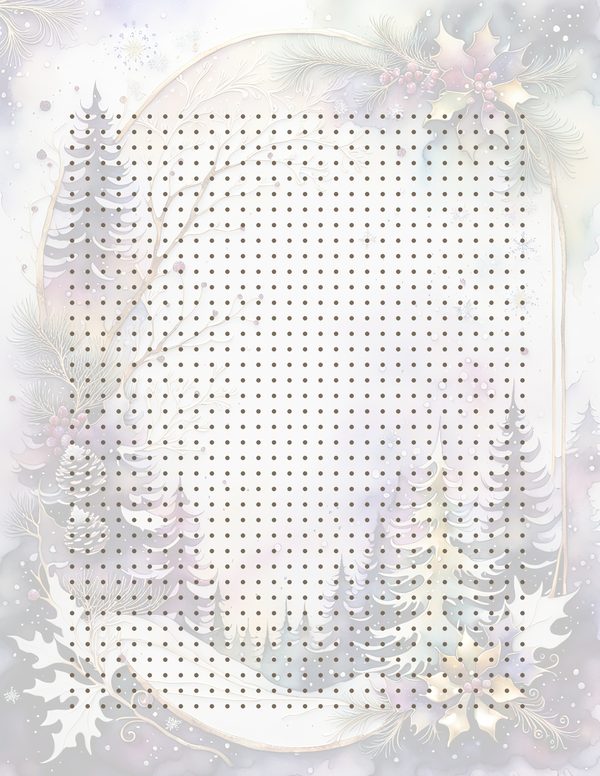 Winter Landscape Watercolor Digital Paper Kit: Printable Papers, Cards, Tags, Ephemera — image 35