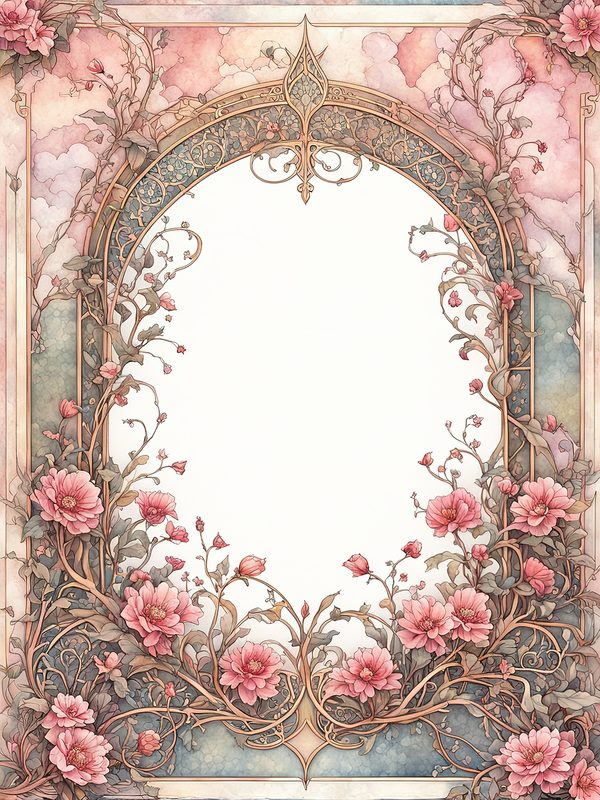 Watercolor Peony Digital Paper Pack: Soft Pink Floral JPGs (Digital Download) — image 6