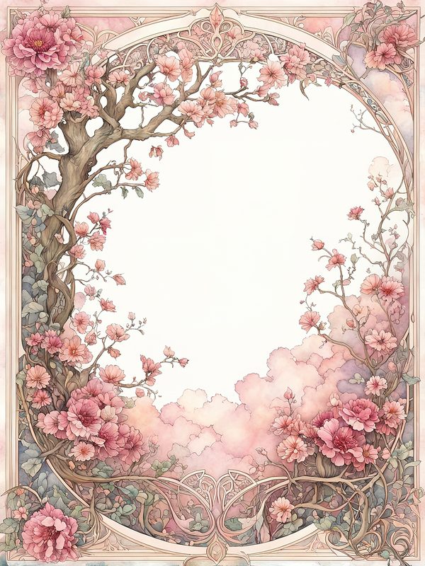 Watercolor Peony Digital Paper Pack: Soft Pink Floral JPGs (Digital Download) — image 7