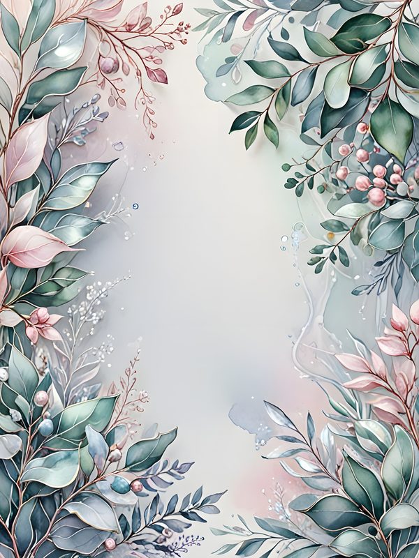 Iridescent Fairy Journaling Pages - 10 Magical Watercolor Frames for Scrapbooking & Fantasy Journals — image 11