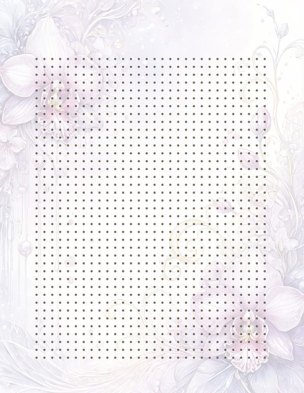 Purple Gold Orchid Watercolor Digital Paper Kit: Printable Papers, Cards, Tags, Ephemera — image 36